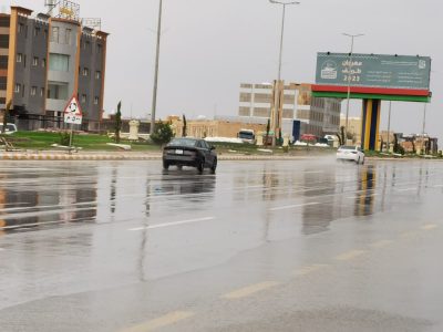 بالصور .. أمطار على محافظة طريف