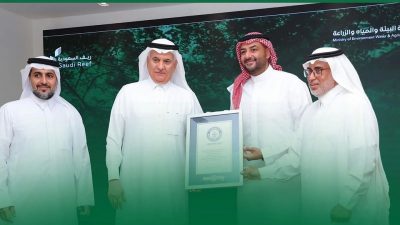 المملكة تدخل “غينيس” بأكبر مزرعة مستدامة على مستوى العالم