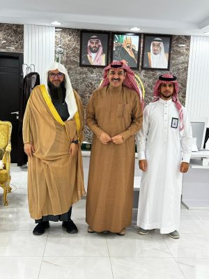 محافظ طريف يستقبل مدير عام فرع وزارة الشؤون الإسلامية بالحدود الشمالية و مدير فرع الأوقاف بالمحافظة