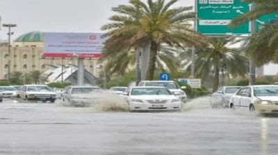 طقس المملكة الخميس.. أمطار رعدية ورياح نشطة على عدة مناطق