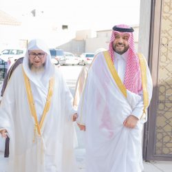 الأمير فيصل بن خالد بن سلطان بن عبدالعزيز يستقبل المهنئين بعيد الأضحى
