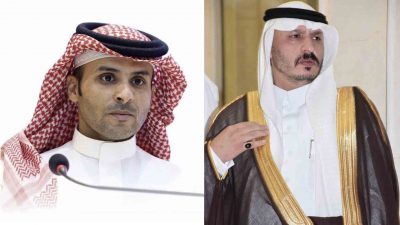 الدكتور ياسر المدوح يقدم التهنئة للأستاذ نايف الدغماني بمناسبة تعيينه أمينا عاماً للغرفة التجارية بالشمالية