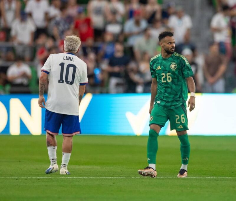 الأخضر يتعثّر أمام أمريكا في مباراته الثانية ضمن منافسات الكأس الذهبية