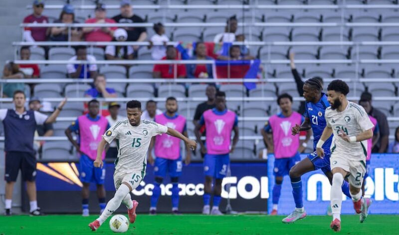 الأخضر يتغلب على نظيره الهايتي في أول مشواره في “الكأس الذهبية”
