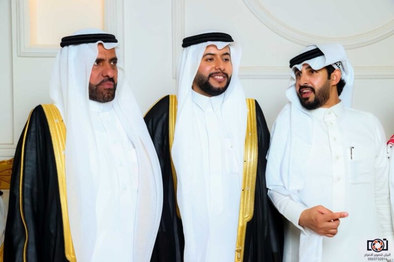 بالصور.. الحميدي فليح الأشجعي يحتفل بزواج ابنه “أيمن”
