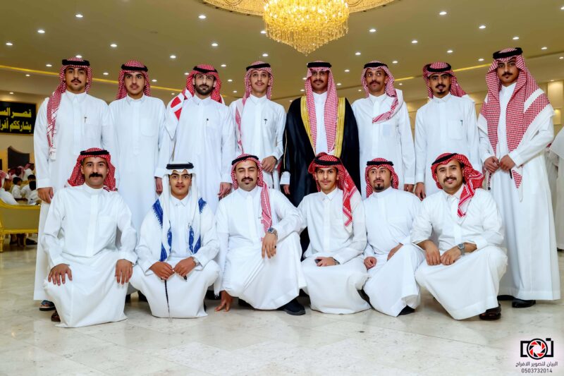بالصور.. الشاب محمد مرضي عضيب يحتفل بزواجه