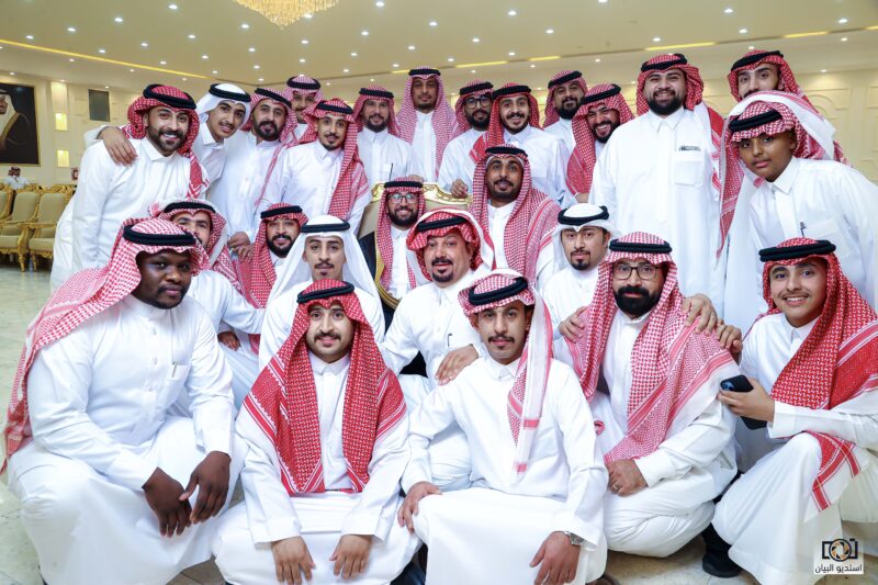 بالصور.. الشاب حمود مدالله حامد الرويلي يحتفل بزواجه