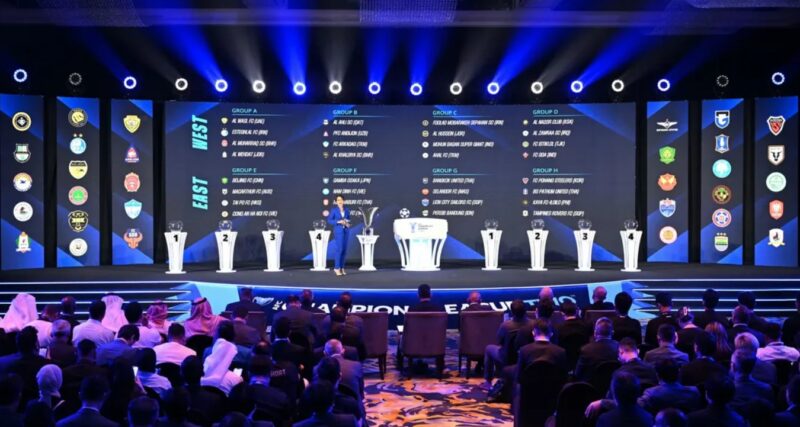قرعة متوازنة لدور المجموعات في دوري أبطال آسيا الثاني