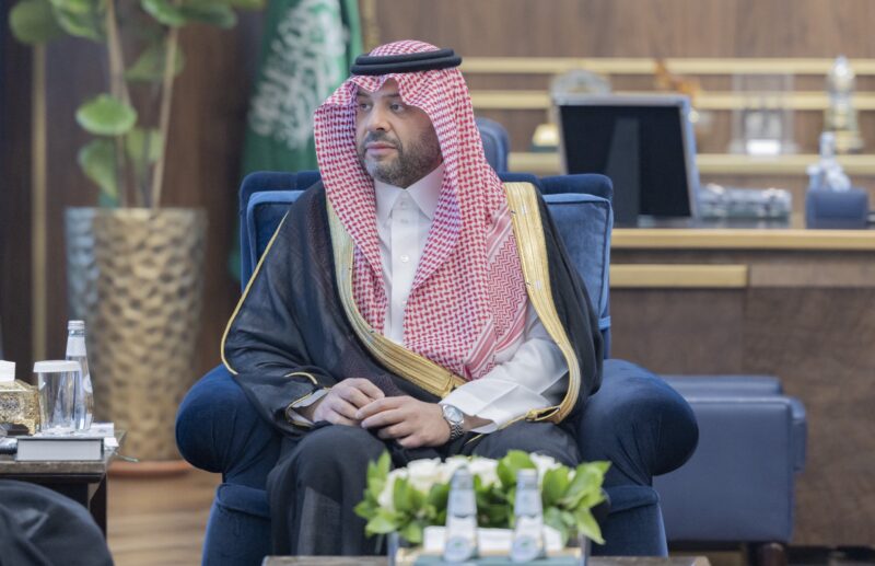 أمير منطقة الحدود الشمالية يستقبل مُحافظ الهيئة السعودية للمواصفات والمقاييس والجودة