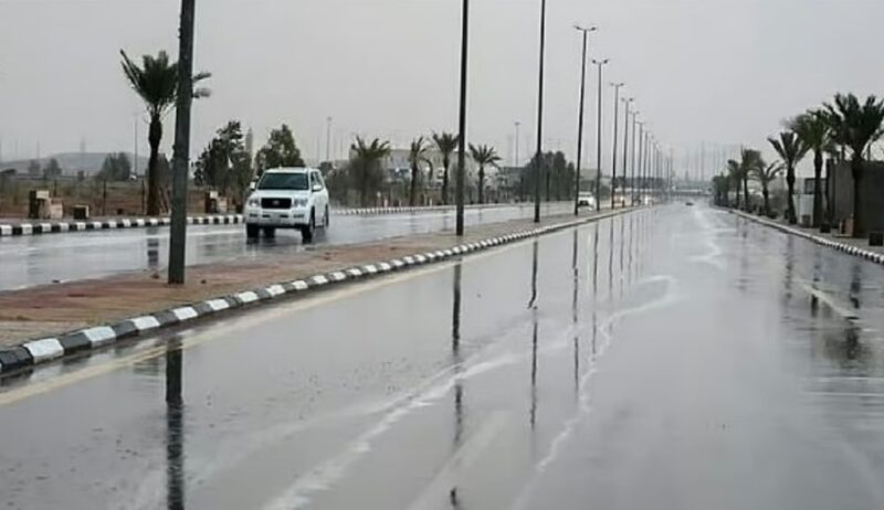 طقس المملكة الأربعاء.. أمطار رعدية مصحوبة بزخات من البرد ورياح نشطة على عدة مناطق