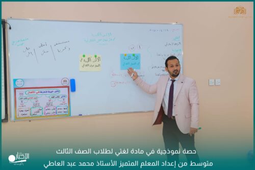 بالفيديو والصور .. مدارس الوعد بطريف تقيم حصة نموذجية لمادة الإسلاميات للصف الثالث الابتدائي