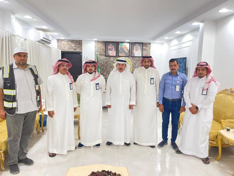 القائم بأعمال محافظ طريف يستقبل مدير عام وحدة المياه لبحث أعمال الخدمات بالمحافظة