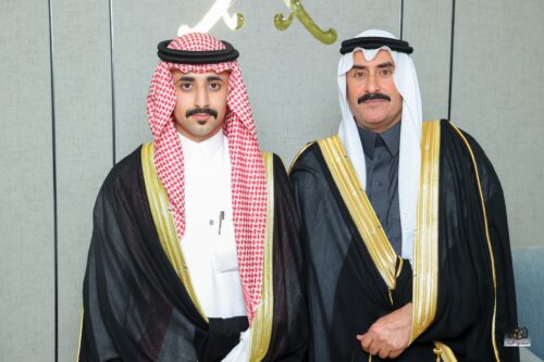 بالصور.. حسين بن عبيد الجلعوط الحازمي يحتفل بزواج ابناءه  “ماجد” و “عبيد”