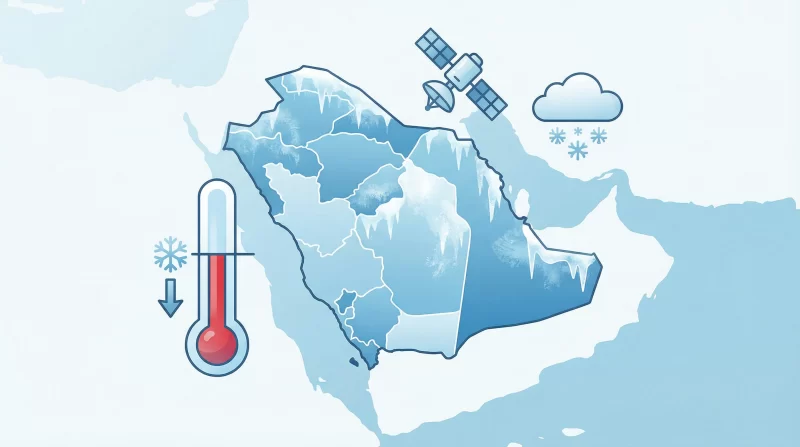 موجة برد قارسة تضرب الحدود الشمالية اعتبارًا من الغد