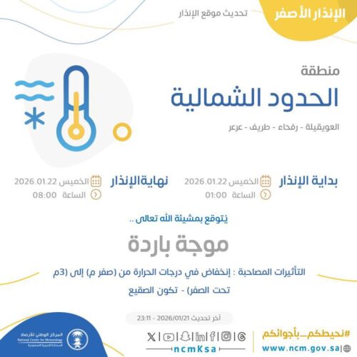 بلدية طريف تواصل أعمال تنظيف مصائد ومناهل تصريف المياه استعدادًا للحالة الجوية