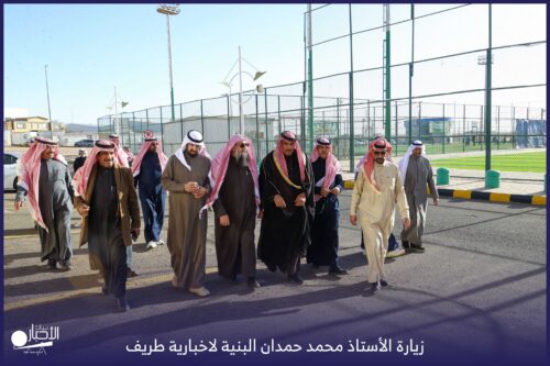 بالفيديو والصور.. الأستاذ حمود الخطيب وأبناؤه يستقبلون الأستاذ محمد حمدان البنية في ديوانهم بمحافظة طريف