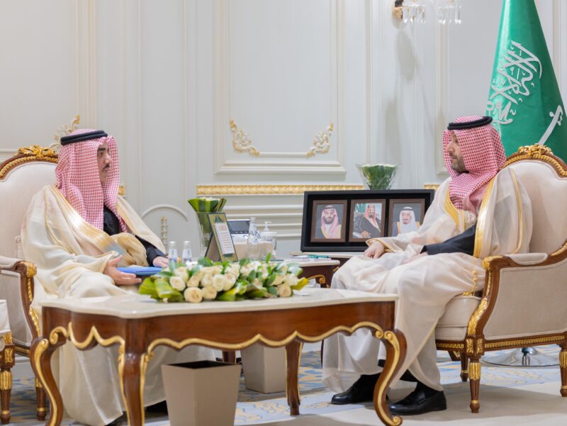 نائب أمير الحدود الشمالية يستقبل المدير العام للمؤسسة العامة للتدريب التقني والمهني بالمنطقة