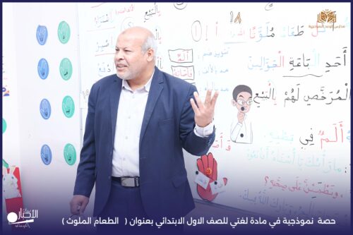 بالفيديو والصور .. حصة نموذجية في العلوم بعنوان “الفلزات واللافلزات” تعزز التفاعل لدى طلاب الصف الخامس بمدارس الوعد