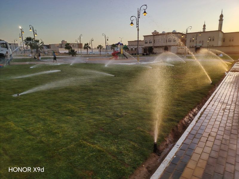 بالصور.. بلدية طريف تواصل استعداداتها لاستقبال عيد الأضحى المبارك