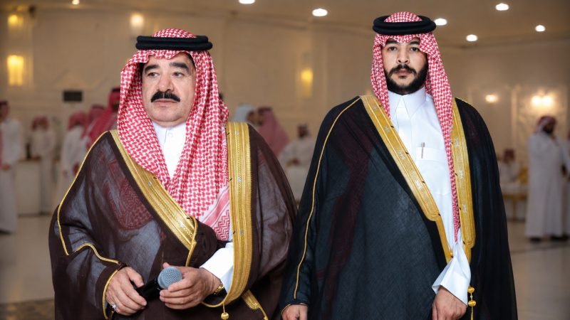 بالفيديو والصور.. عبدالإله ساير مرحول الرويلي يحتفل بزواجه