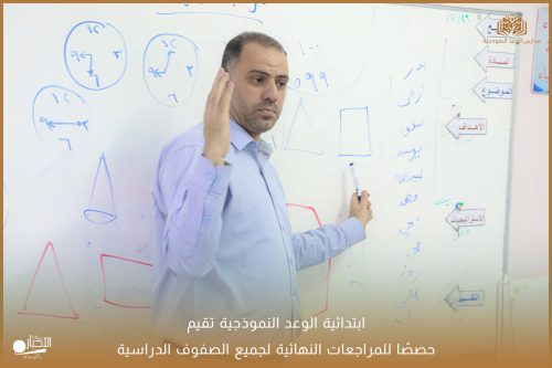 بالفيديو والصور .. مدارس الوعد النموذجية تنفذ برنامج المراجعات النهائية استعدادًا للاختبارات