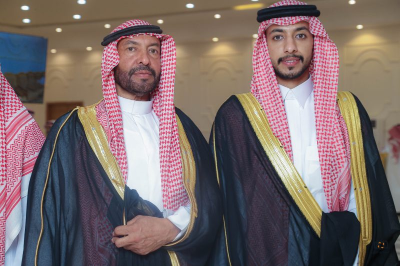 بالصور.. عطالله سلمان الحريب يختفل بزواج ابنه “محمد”