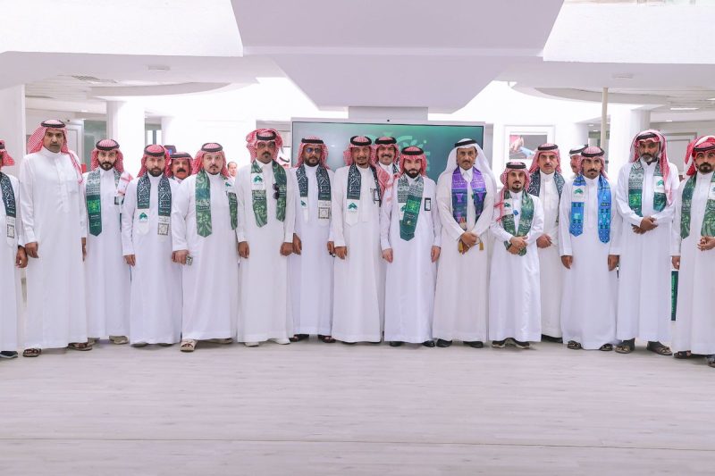 بالصور.. بلدية طريف تحتفي باليوم الوطني وتجسد مشاعر الفخر والانتماء للوطن