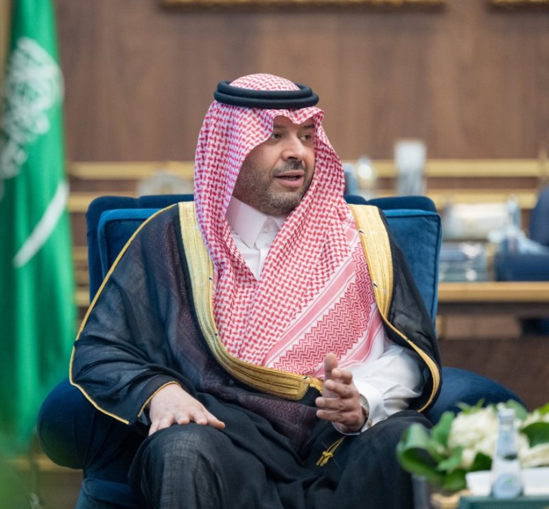 أمير الحدود الشمالية يستقبل وكيل وزارة الداخلية لشؤون الحقوق
