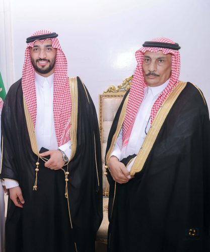 بالصور.. علي عواد الرفق السالمي يحتفل بزواج ابنه الشاب “حسين”