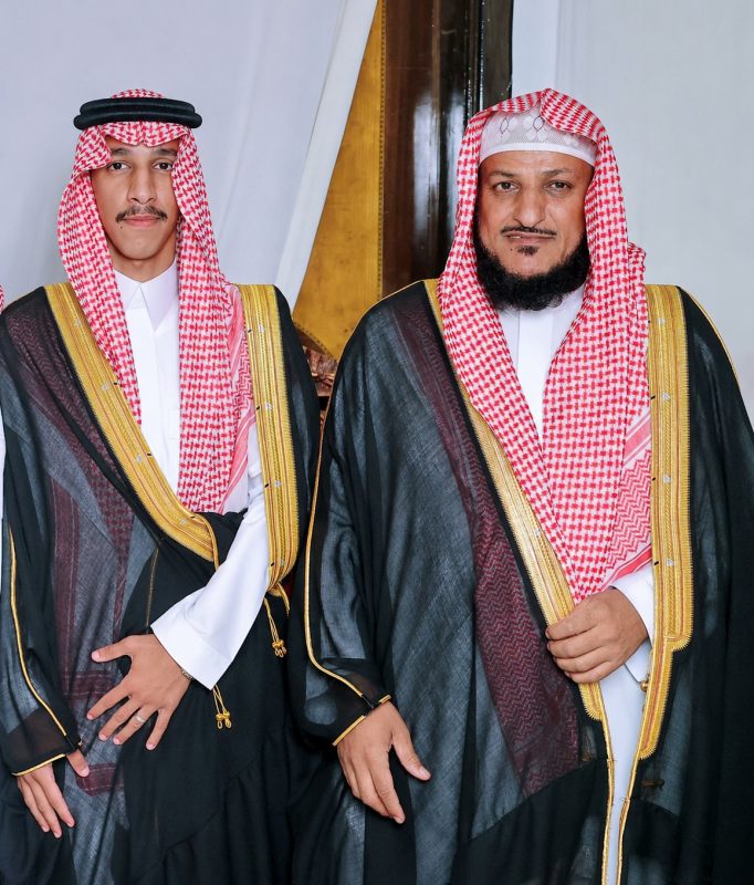 بالصور.. الشيخ محمد مطر ملاح الحازمي يحتفل بزواج ابنه الشاب “حاتم”