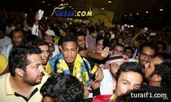 حشود نصراوية كبيرة في استقبال هيرناني دي سوزا