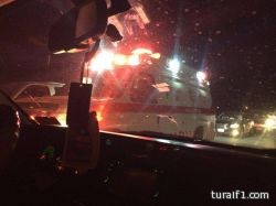 تدافع و هلع و فوضى عارمة بطريف لاند و الشرطة تتدخل للسيطرة على الوضع