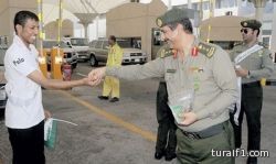 60 ألف مسافر عبروا جسر الملك فهد ليلة اليوم الوطني