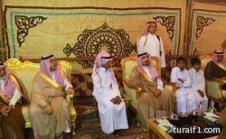أمير الجوف يعزي بوفاة عائلة الشراري ويأمر بمسكن مجهز لباقي أفراد الأسرة