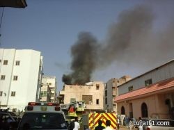 الآن.. مدني المدينة يباشر حريقاً شب في عمارة بحي قباء
