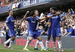 تشيلسي يعزز صدارته للدوري بثنائية في ديربي لندن