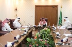 معالي مدير جامعة الحدود الشمالية يترأس اجتماع اللجنة العليا للجودة  والاعتماد الأكاديمي