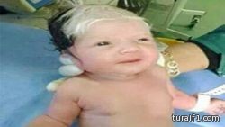 صورة المولود السوري (الشايب) تشعل مواقع التواصل