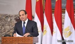 السيسي يؤكد عزم بلاده على مواجهة الإرهاب بمنتهي الحزم