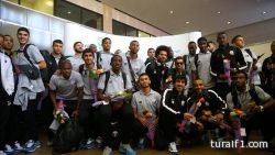 المنتخب القطري يصل الرياض وبلماضي حزين على خلفان‎