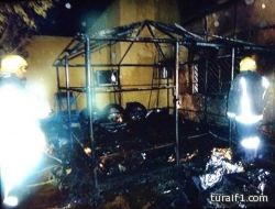 مصرع طفلين أثناء إحتراق خيمة داخل فناء منزلهم بحفر الباطن