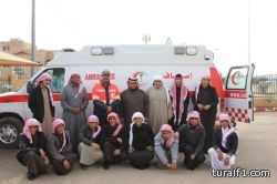 زيارة طلاب معاوية بن أبي سفيان للهلال الأحمر