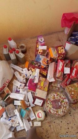 قسم صحة البيئة ببلدية محافظة طريف يصادر كميات من المواد الغذائية ومواد التنظيف “صور”