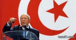 السبسي يعلن فوزه بانتخابات الرئاسة في تونس