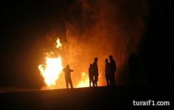 مصر: السيطرة على حريق نجم عن تفجير خط للغاز بسيناء
