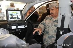 مدير عام حرس الحدود بالمملكة اللواء عواد البلوي يزور قطاع حرس الحدود بطريف