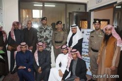 ادارة الشؤون القانونية للأمن العام بالمنطقة تقيم الحفل الختامي للبرنامج التدريبي لطلاب قسم القانون بجامعة الشمالية