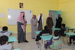 مدير تعليم الشمالية يزور مدارس المنطقة و يطمئن على سير الاختبارات في مركز جديدة عرعر