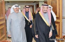 بالصور.. ولي العهد والأمير مقرن ومسؤولون ومواطنون يطمئنون على صحة الملك عبدالله