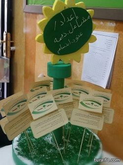مدرسة الثانوية الخامسة بطريف تنفذ برنامج اليوم العالمي لحماية النزاهة ومكافحة الفساد